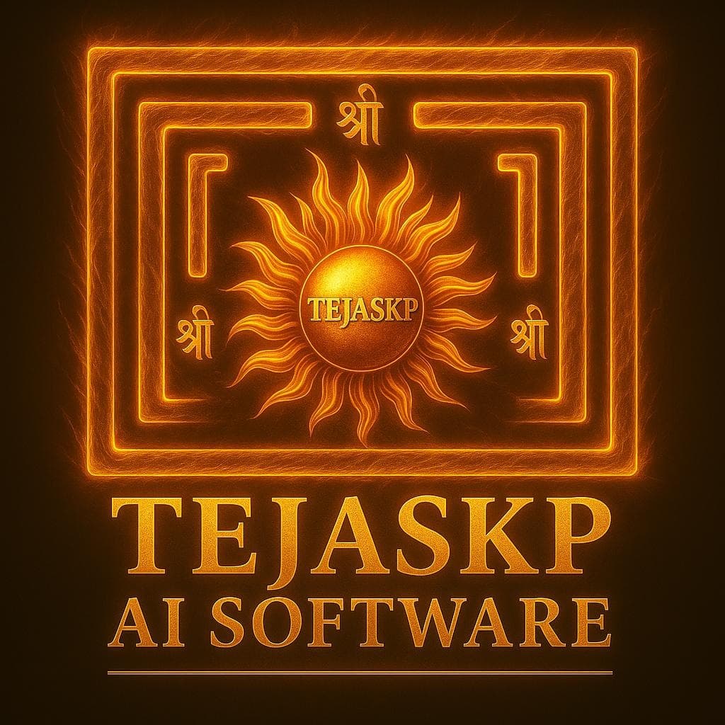 Tejaskp AI Software Logo